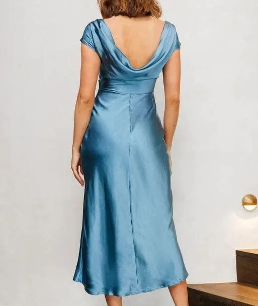 Low Back Midi Dress