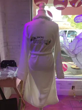 Low Key Boujee Luxe Plush Robe