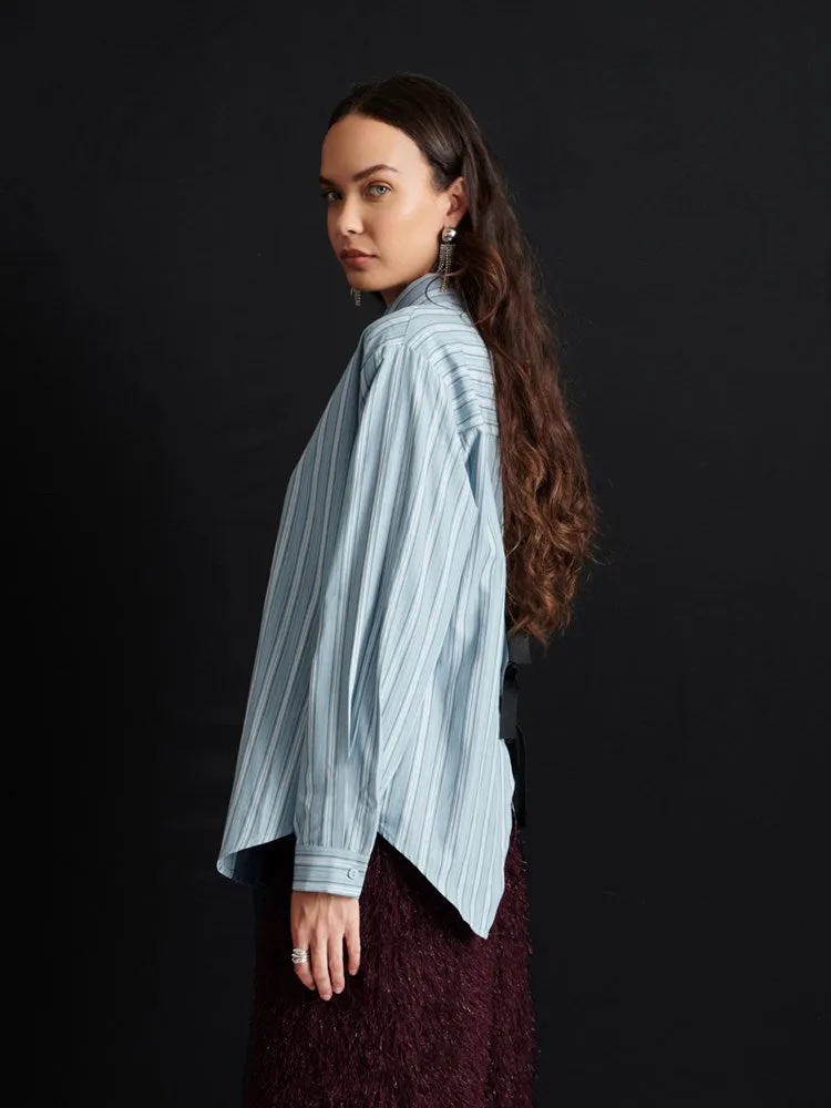 <b> Ghospell </b> Beck Striped Shirt