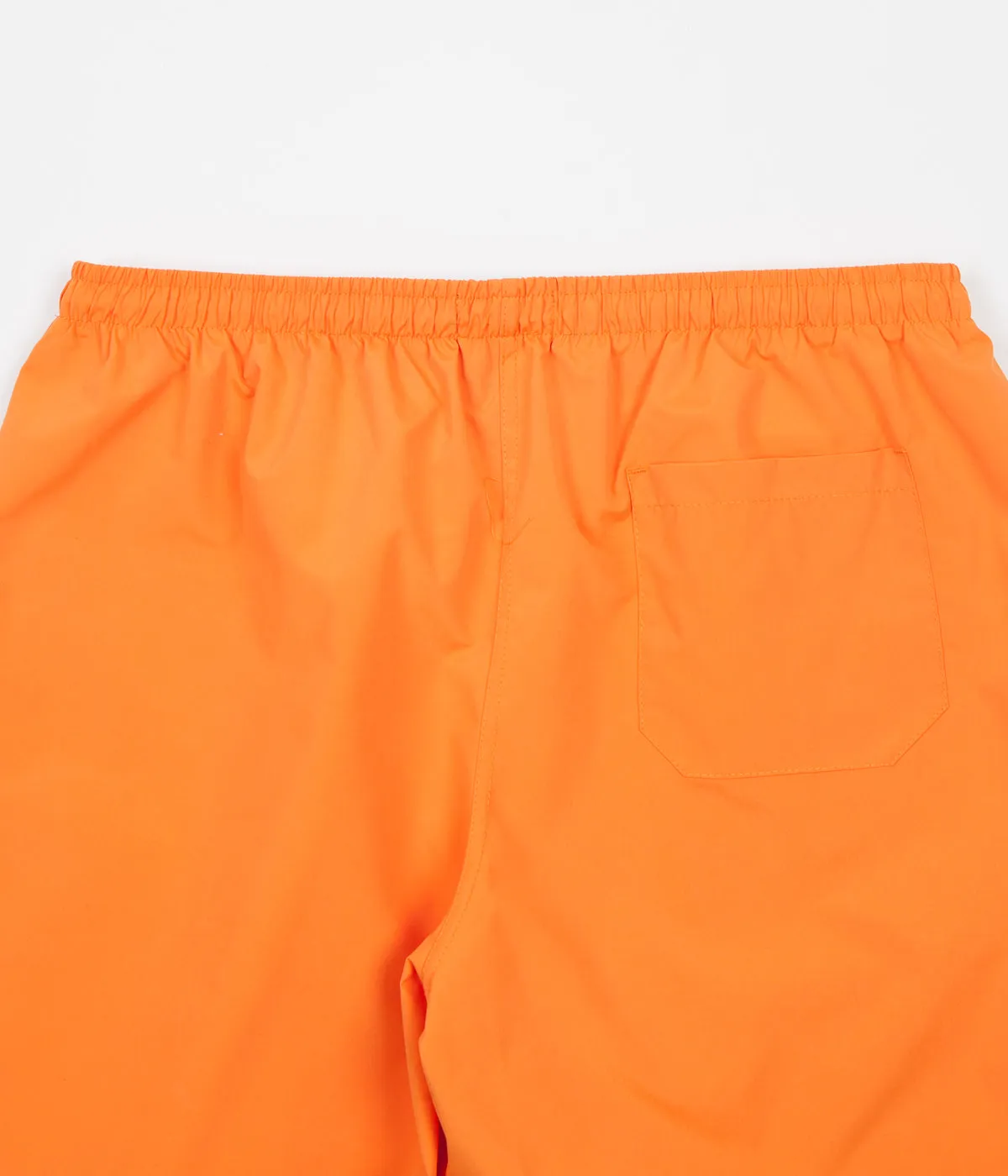Magenta Plant Shorts - Orange