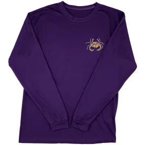 Mardi Gras Adult Long Sleeve Performance T-shirt