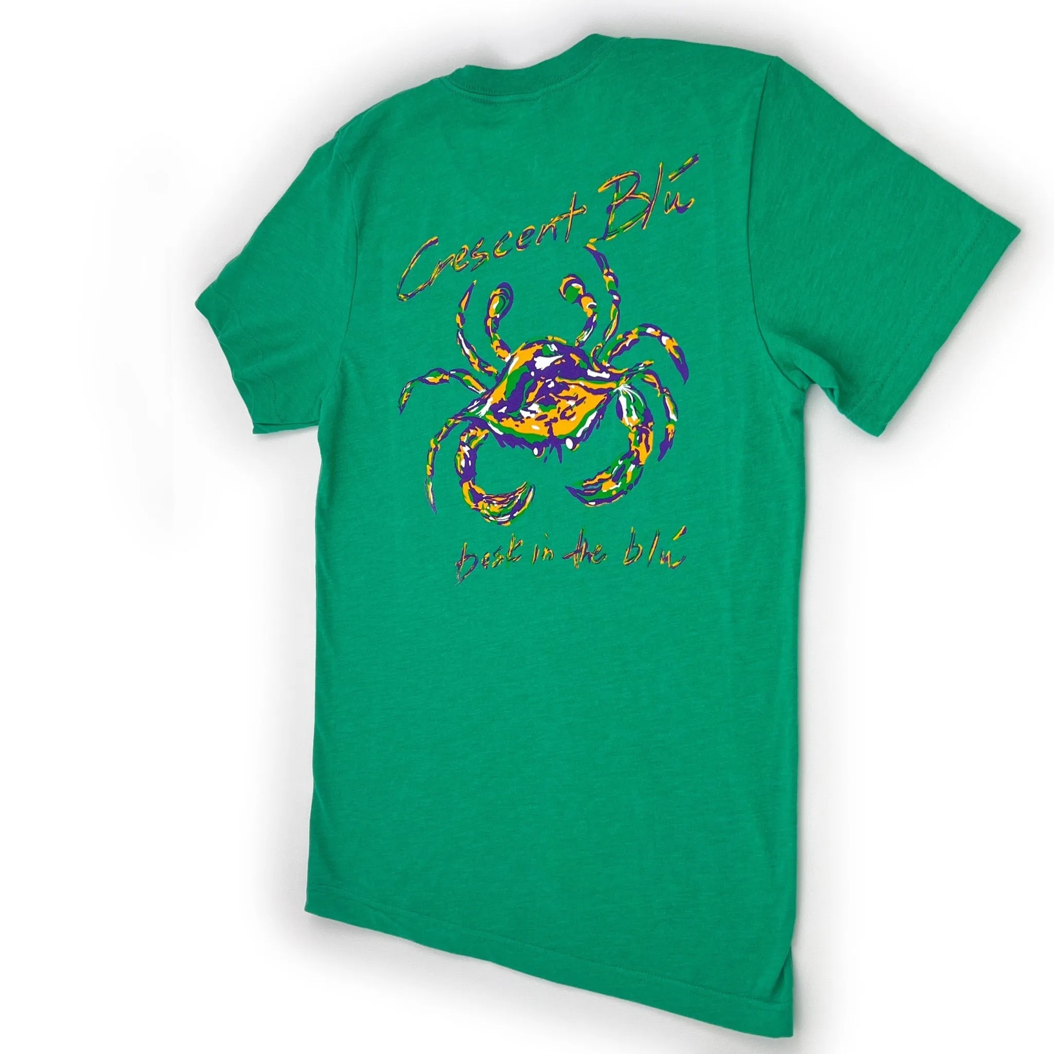 Mardi Gras Adult Short Sleeve T-shirt