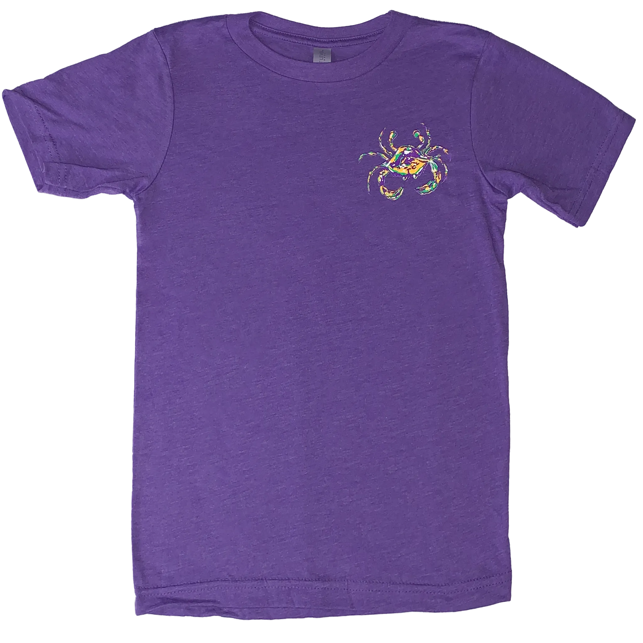 Mardi Gras Adult Short Sleeve T-shirt