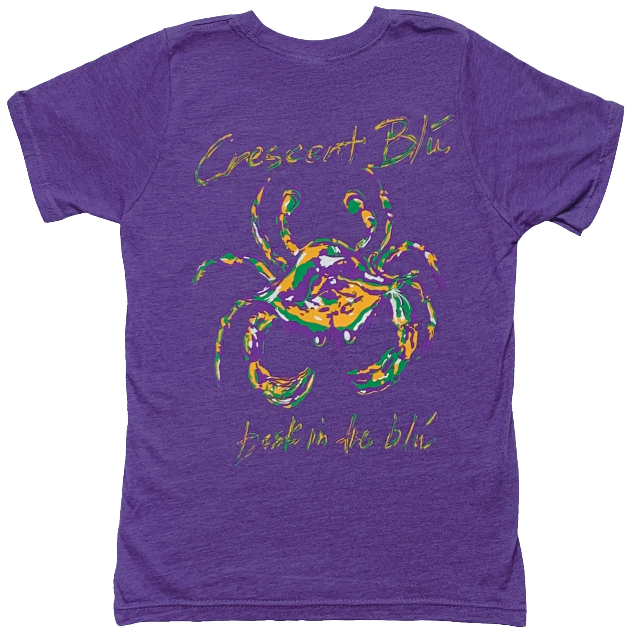 Mardi Gras Adult Short Sleeve T-shirt