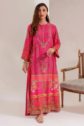 Maria B Pakistani Eid Dress in Raw Silk Kameez Trouser Style
