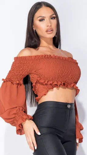 Mariana Top - Rust