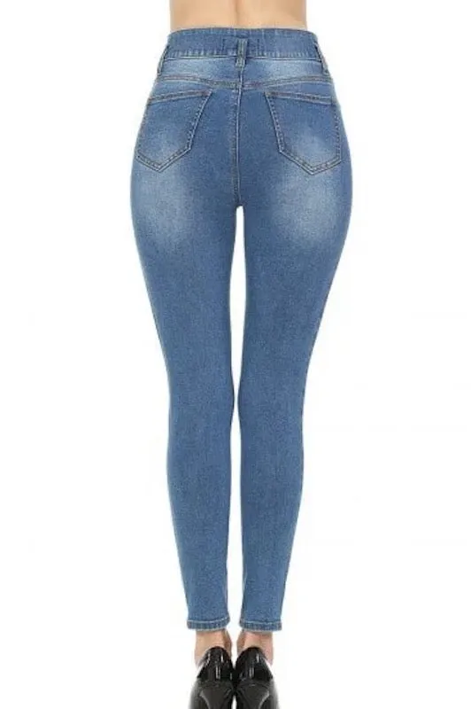 Maribella High Rise Stretch Tummy Control Skinny Jeans