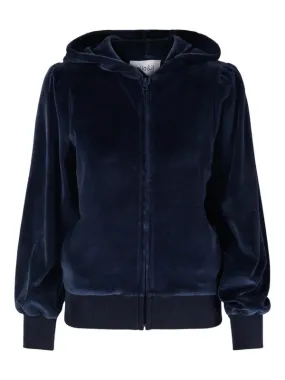 Mim Velour Jacket - Navy