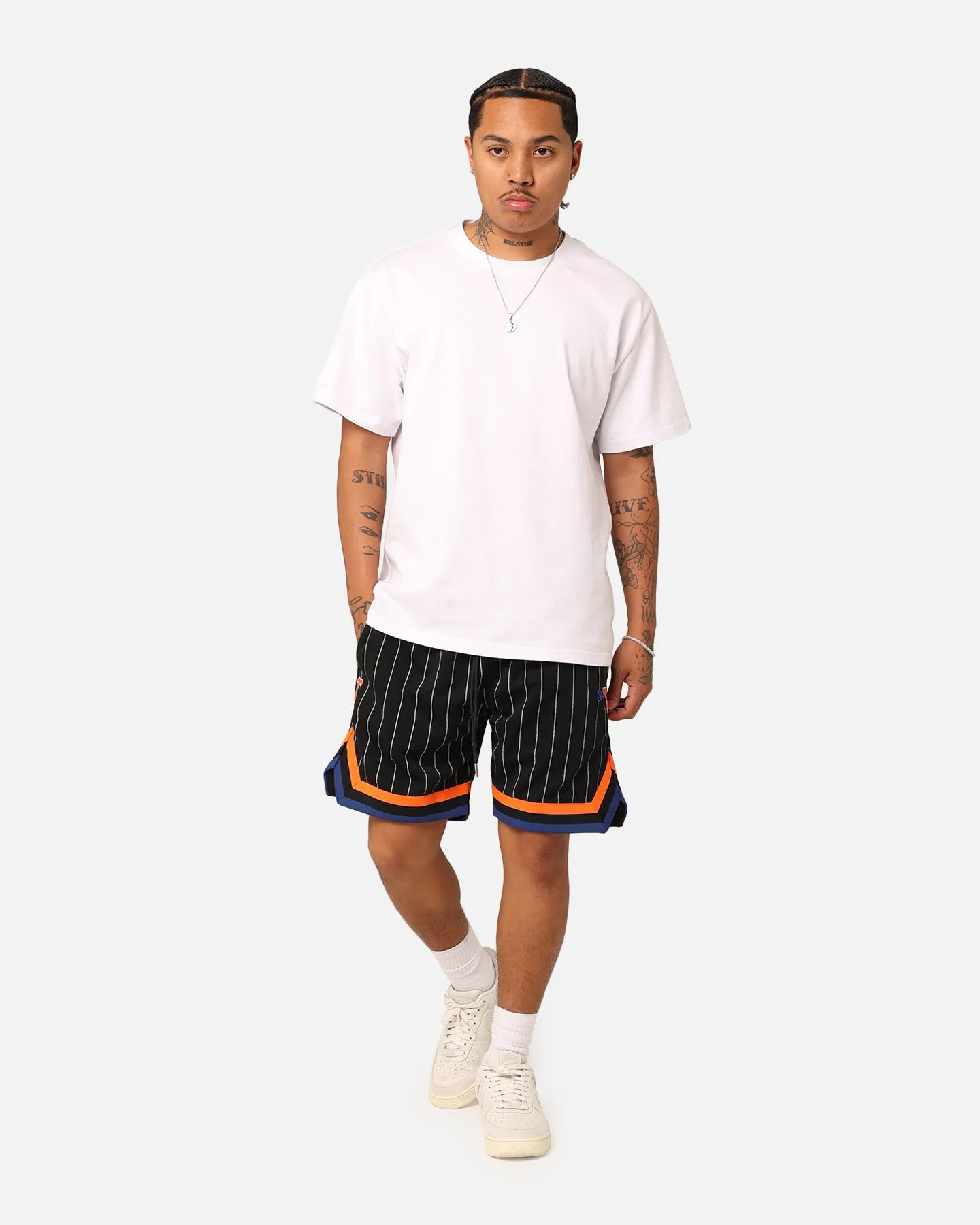 New Era New York Mets Pinstripe Shorts OTC