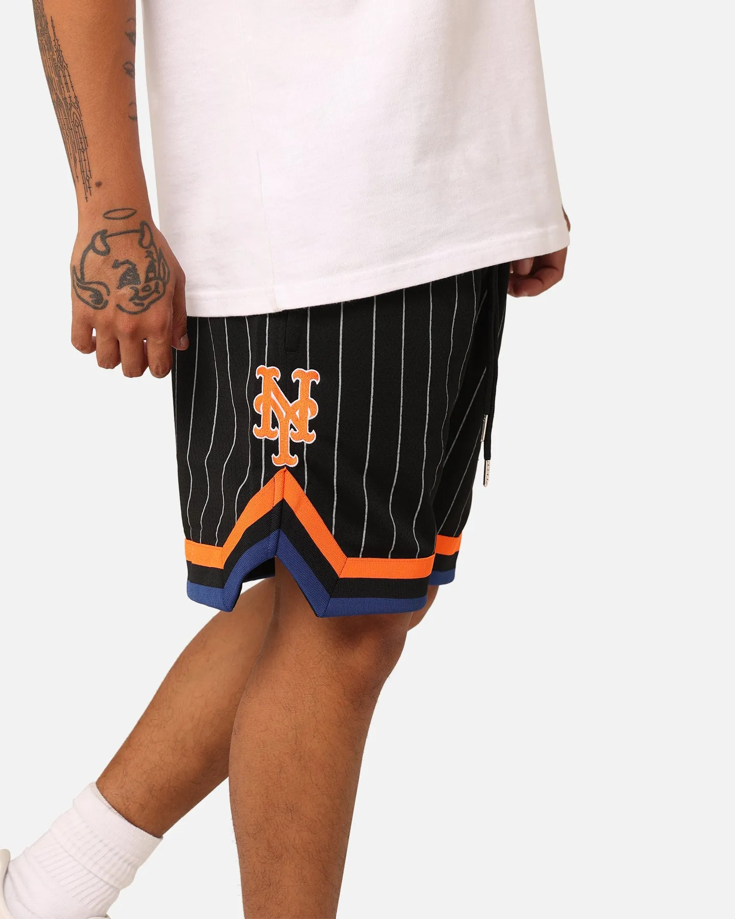 New Era New York Mets Pinstripe Shorts OTC
