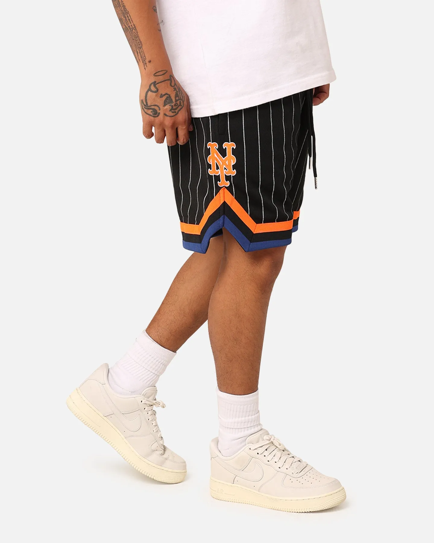 New Era New York Mets Pinstripe Shorts OTC