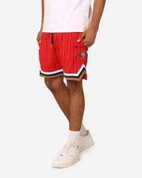 New Era San Francisco 49ers Pinstripe Shorts OTC