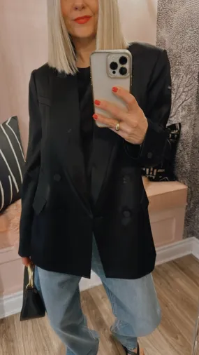 'Norah' Double Breasted Blazer