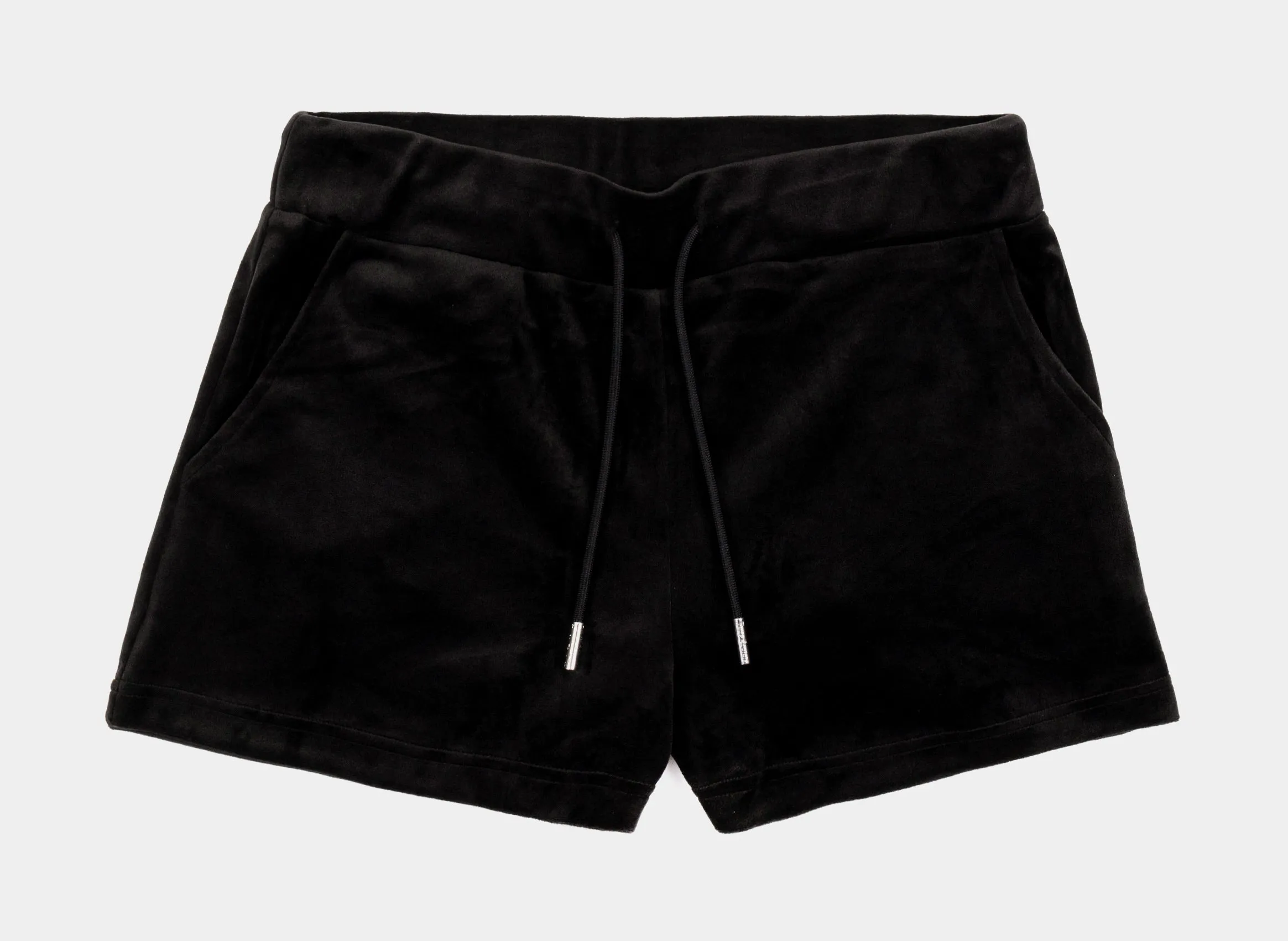 OG Bling Velour Womens Shorts (Black)