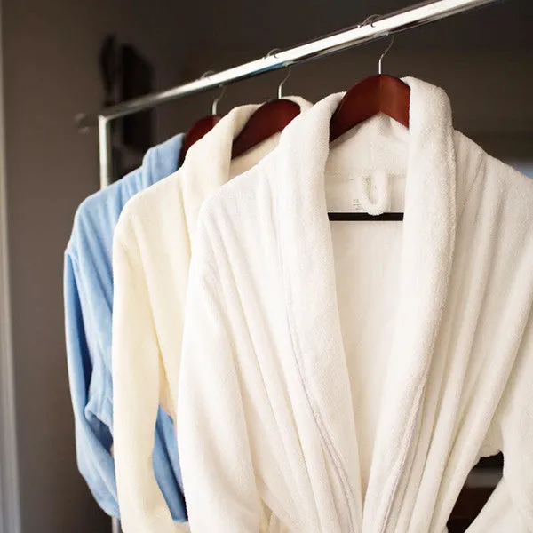 Organic Cotton Terry & Velour Bath Robe [GOTS Certified]