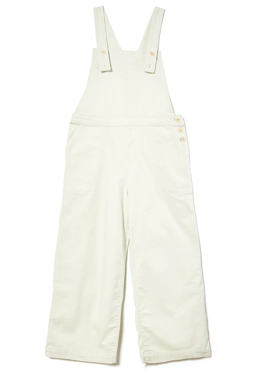 Patagonia Stand Up Women's Cropped Coveralls - Dyno White