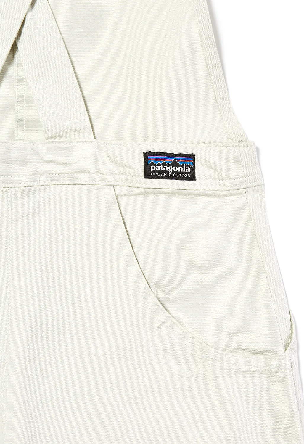 Patagonia Stand Up Women's Cropped Coveralls - Dyno White