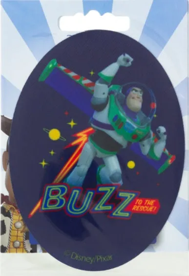 Patch Ecusson Thermocollant  Toy Story carré ou ovale