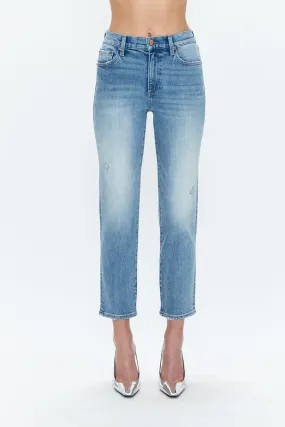 Pistola Monroe Crop High Rise Slim Jean in Notting Hill Vintage