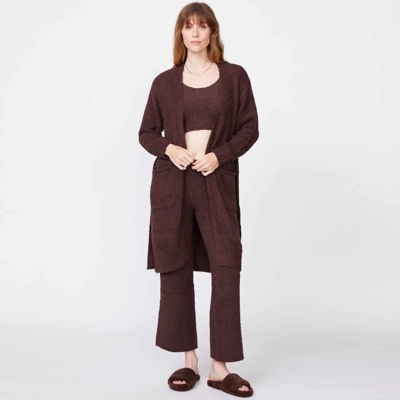 Plush Sweater Robe