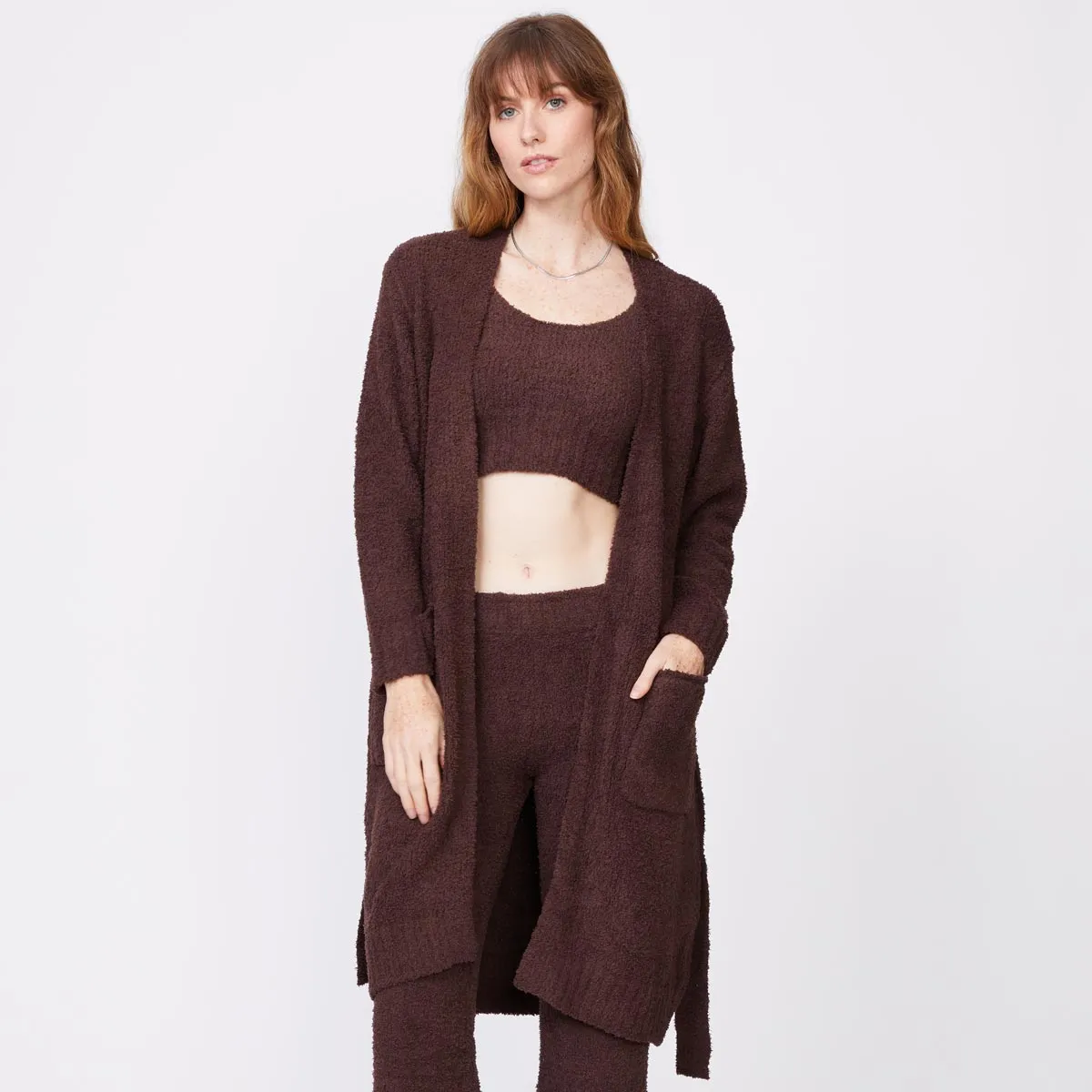 Plush Sweater Robe