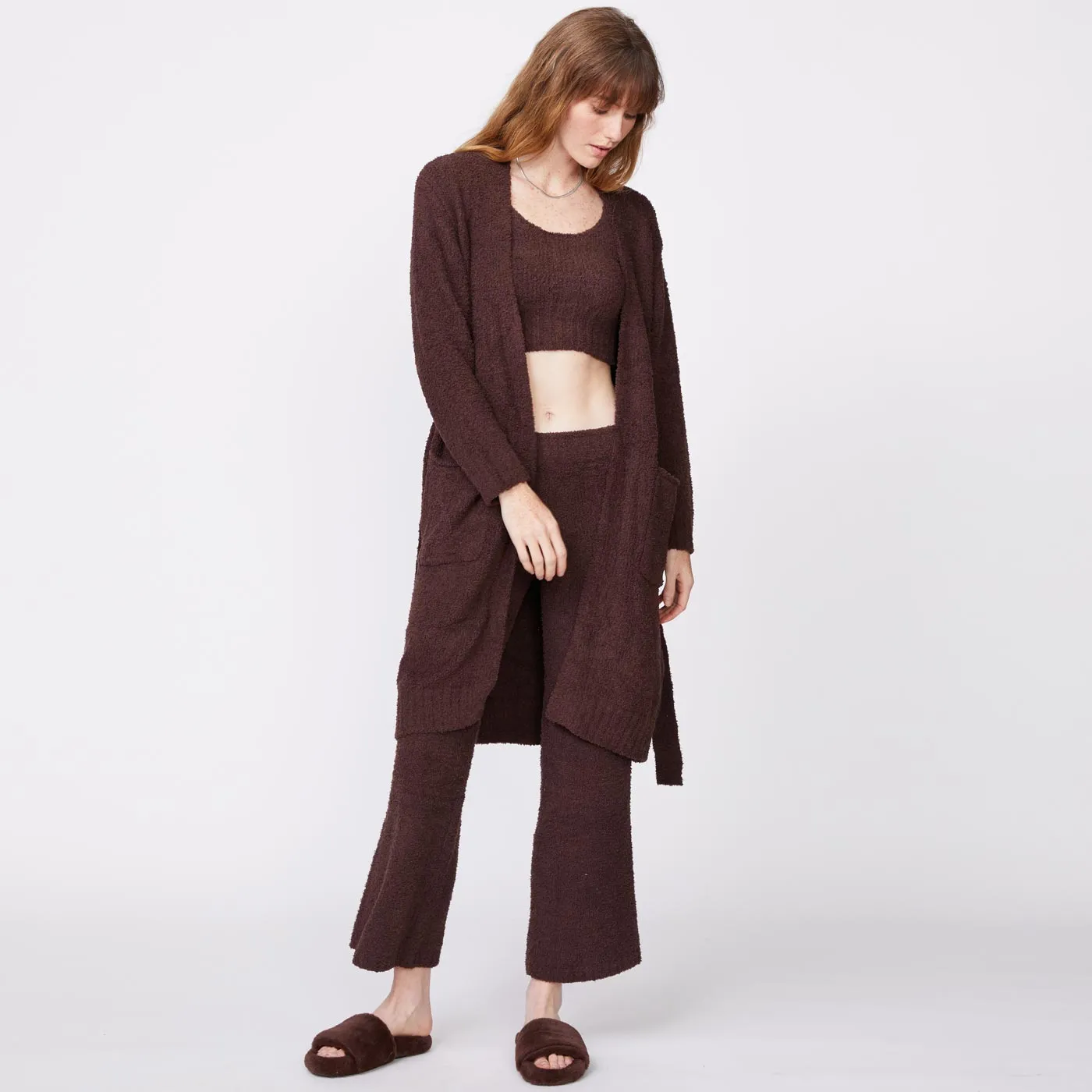 Plush Sweater Robe
