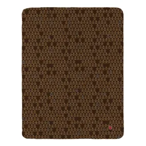 Plush Throw Blanket - gingerbread people