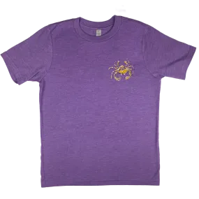 Purple & Gold Youth Short Sleeve T-shirt