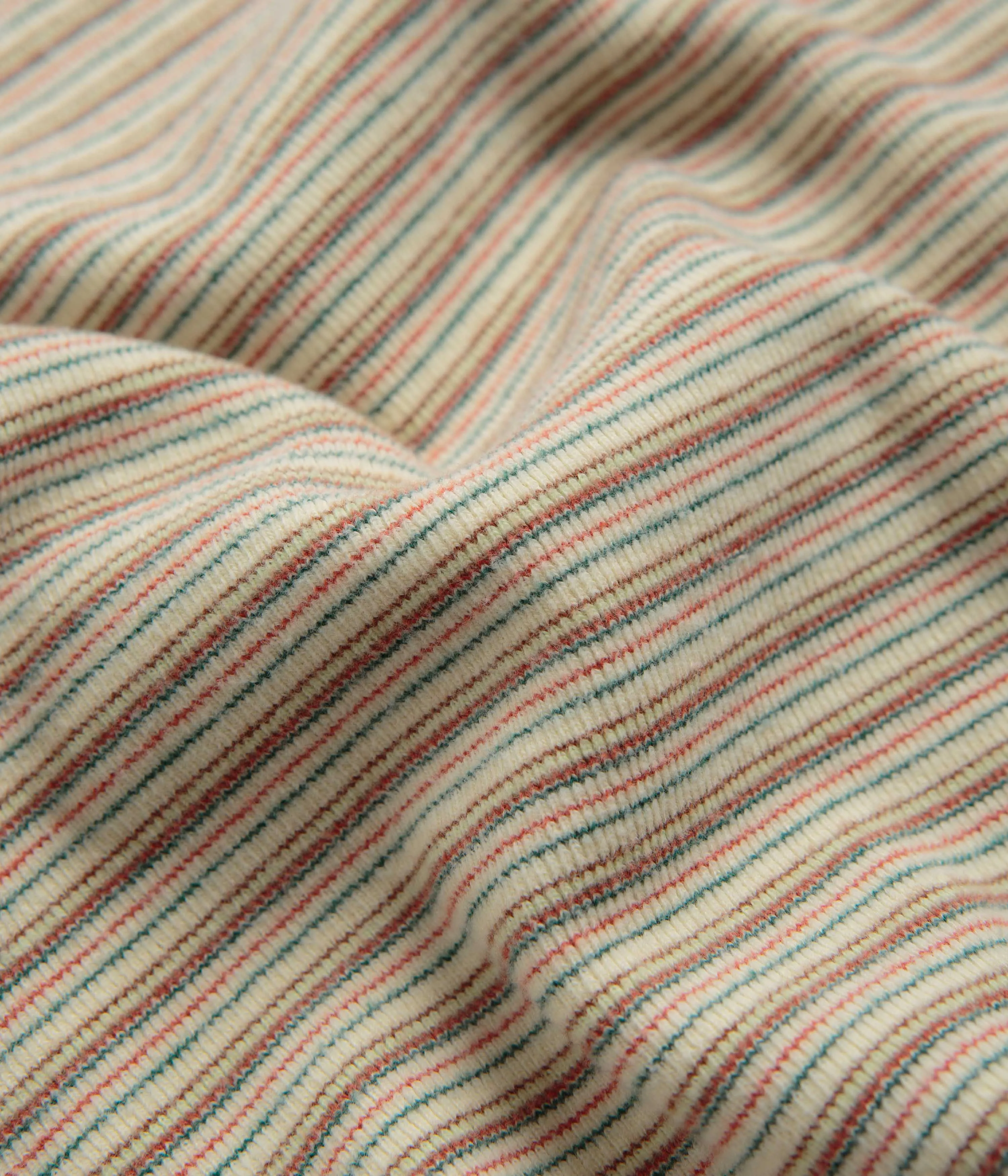 Quasi Sync Striped T-Shirt - Cream