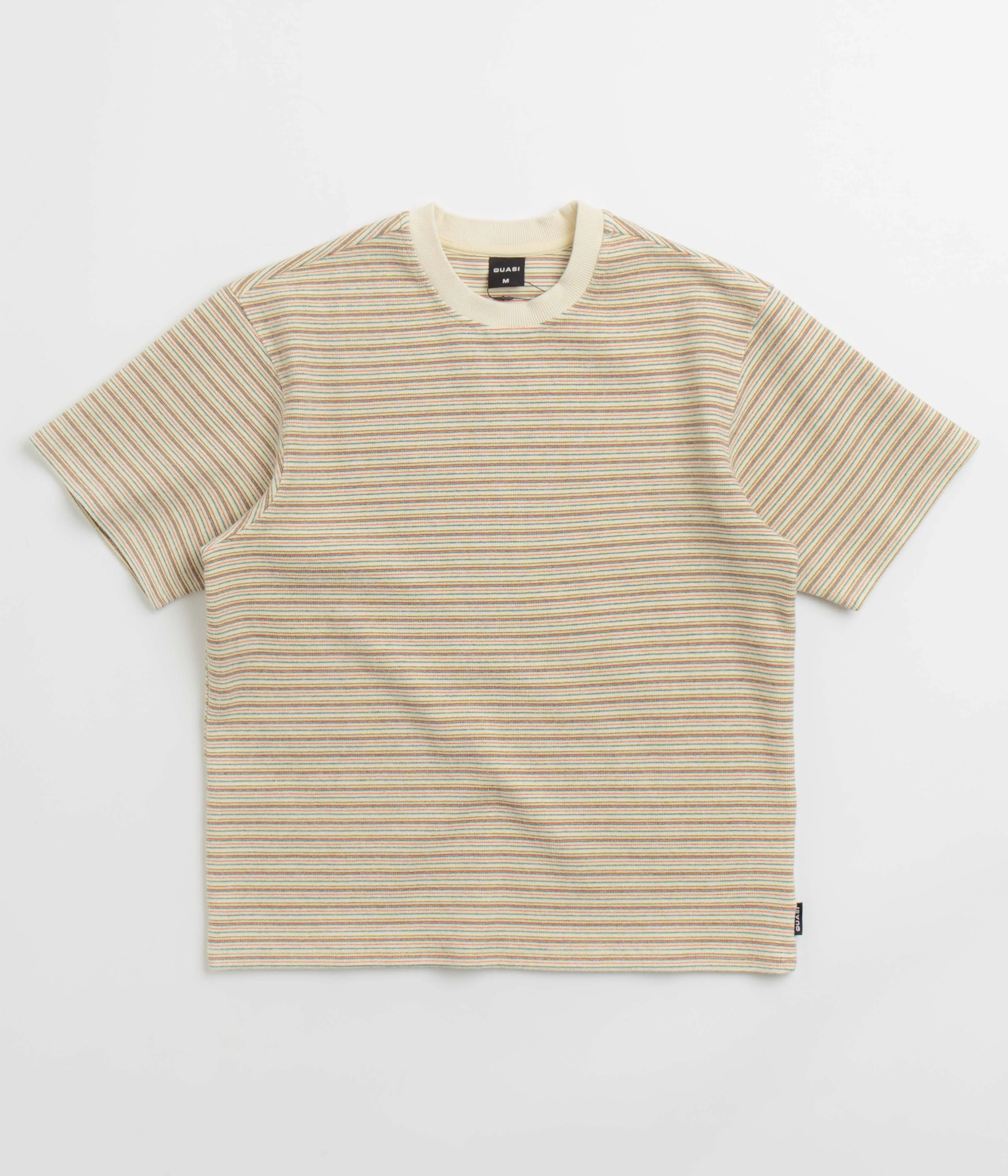 Quasi Sync Striped T-Shirt - Cream