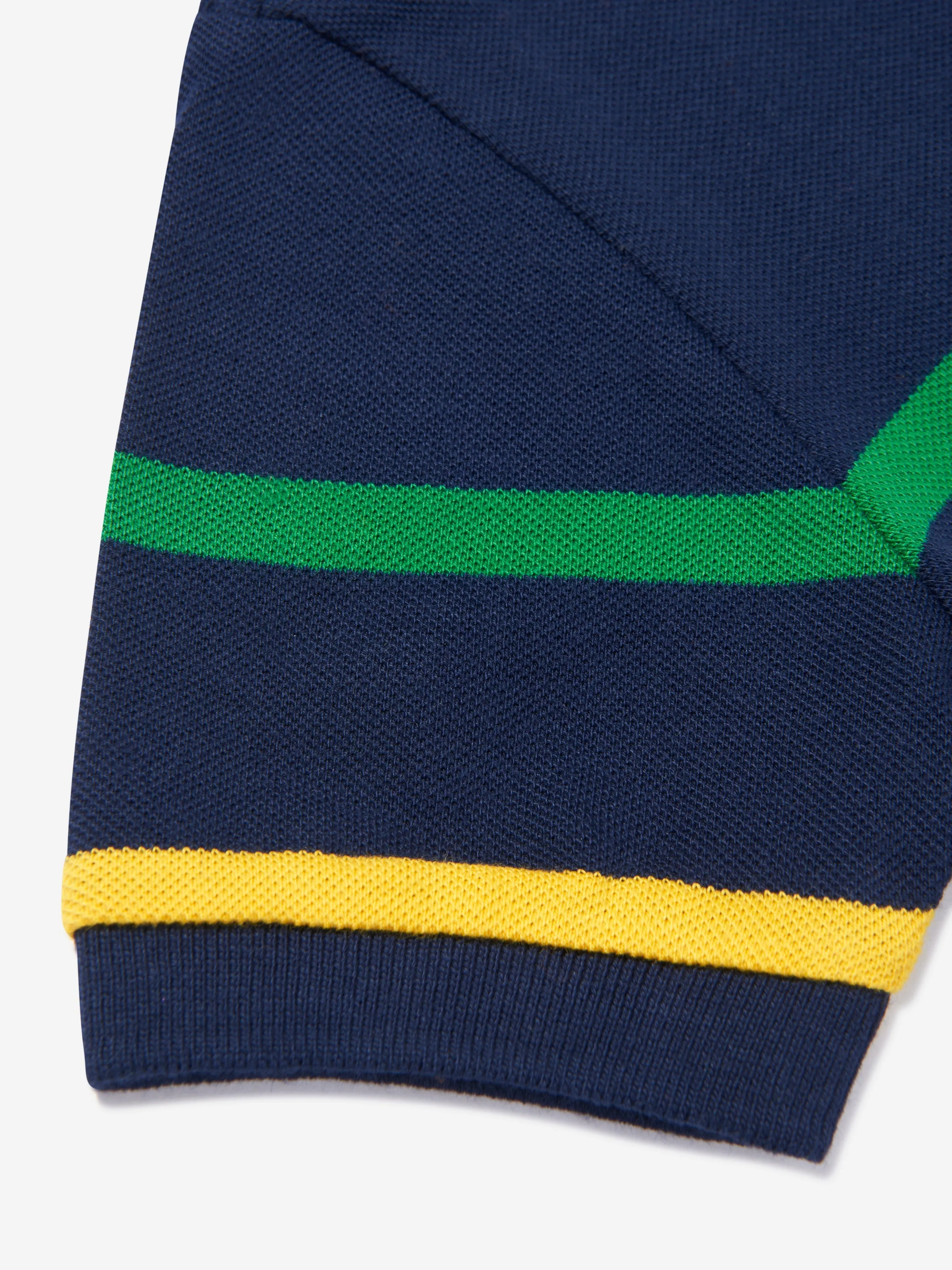 Ralph Lauren Boys Cotton Striped Logo Polo Shirt