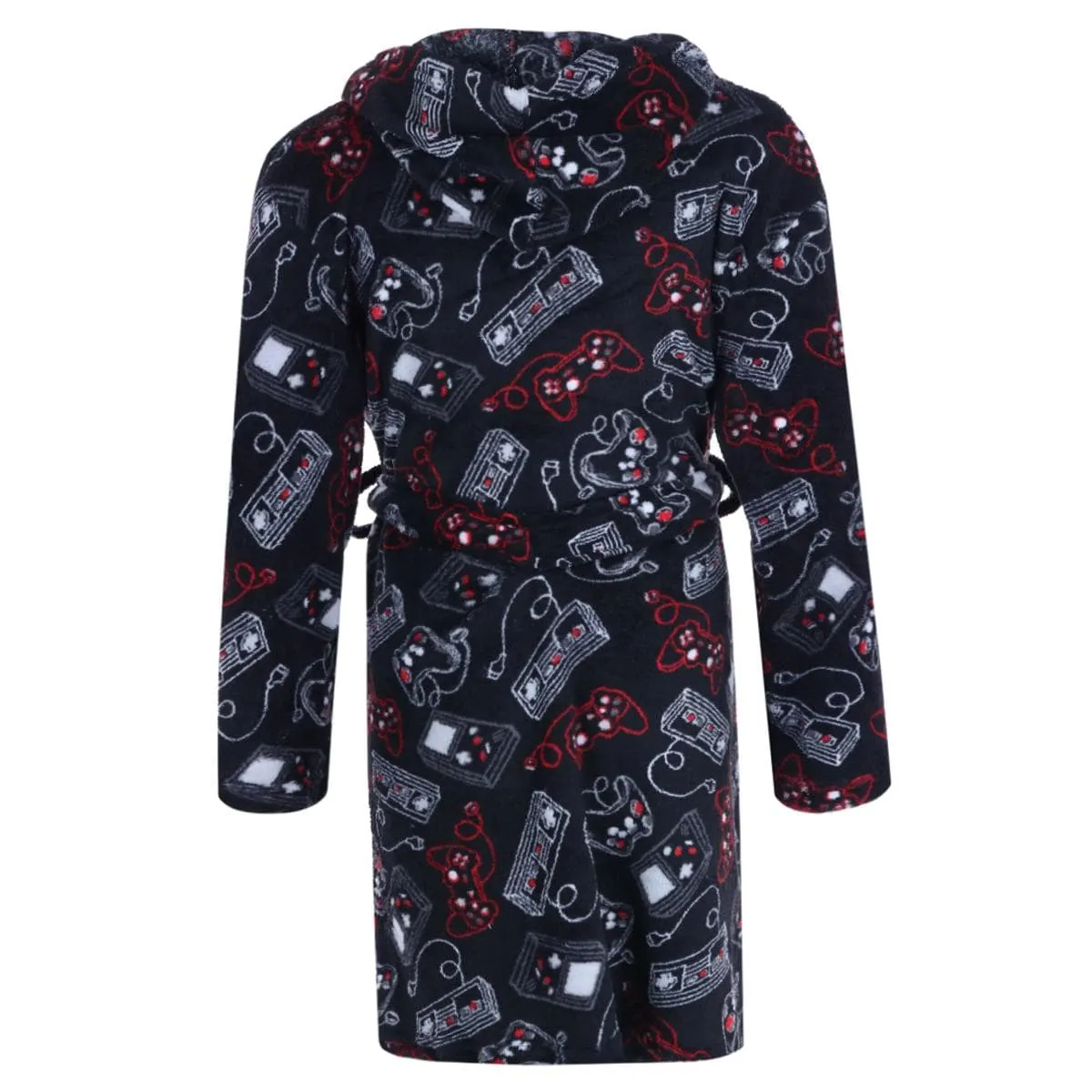 Rene Rofe Boys Video Game Ultra Fleece Hooded Robe