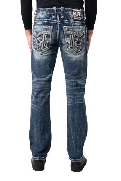 Rock Revival Men's Toby Straight Jean