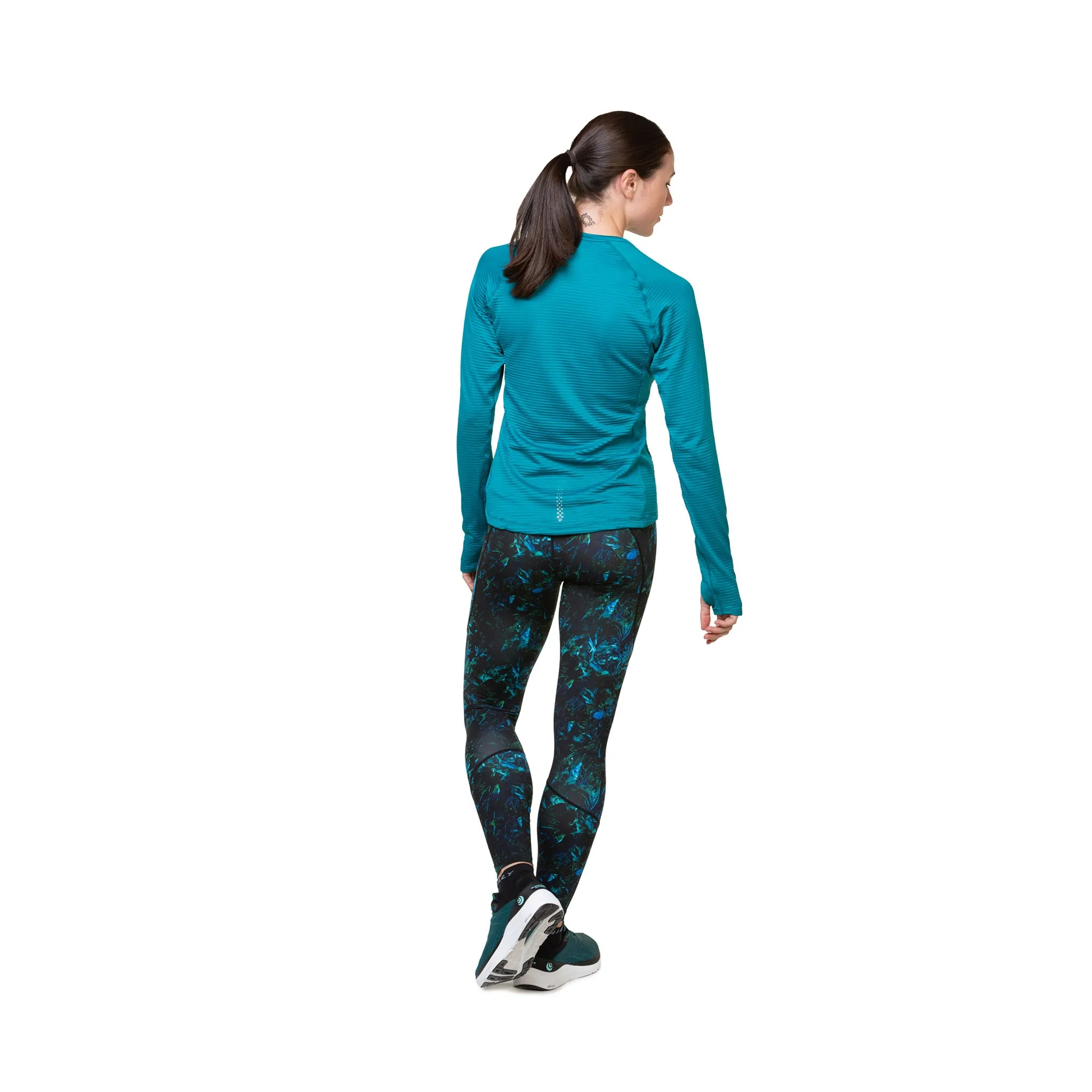Ronhill | Women's Tech Winter Crew - Marine/Acid