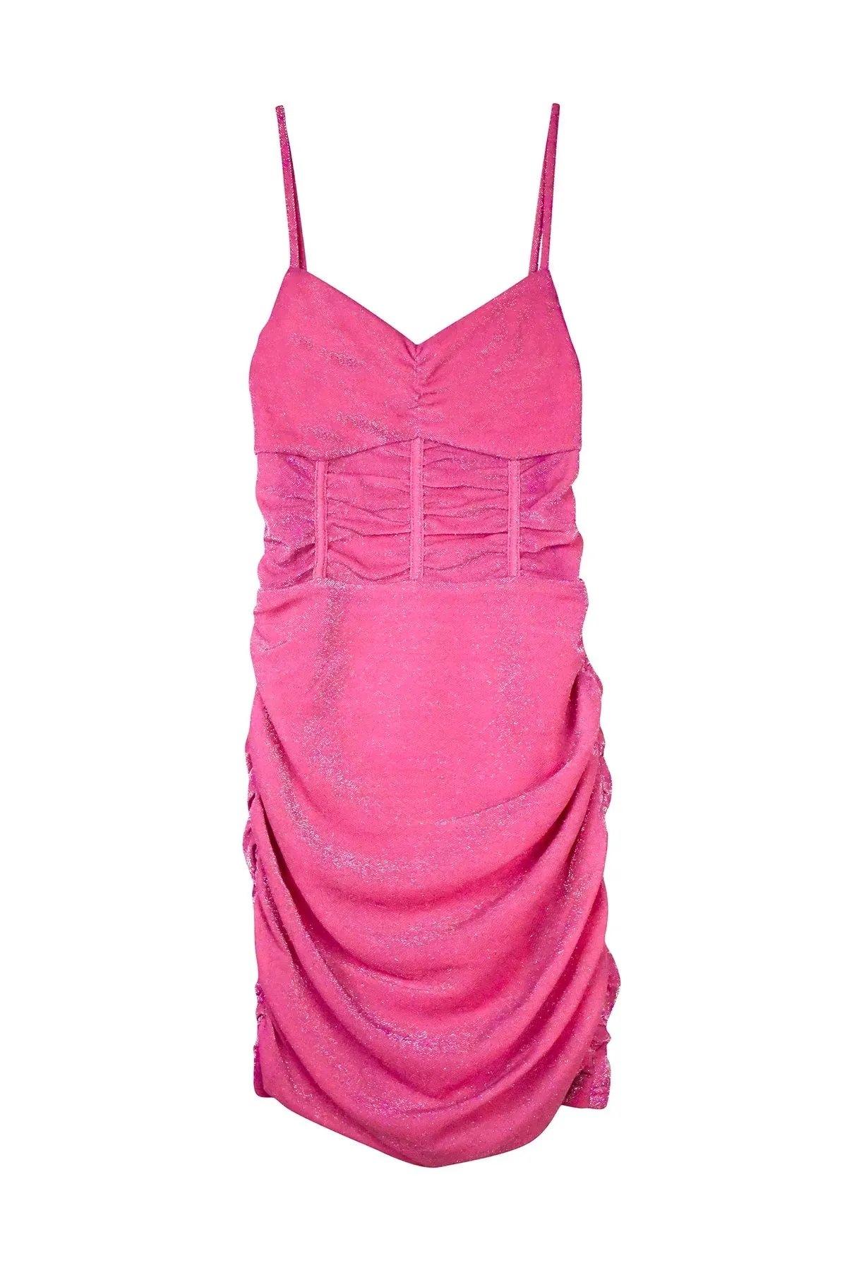 Ruched Boning Detail Dress