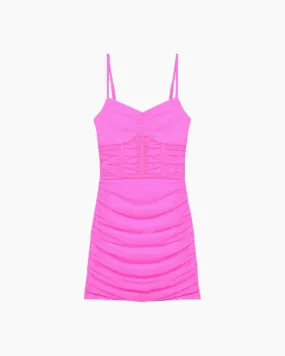 Ruched Boning Detail Dress