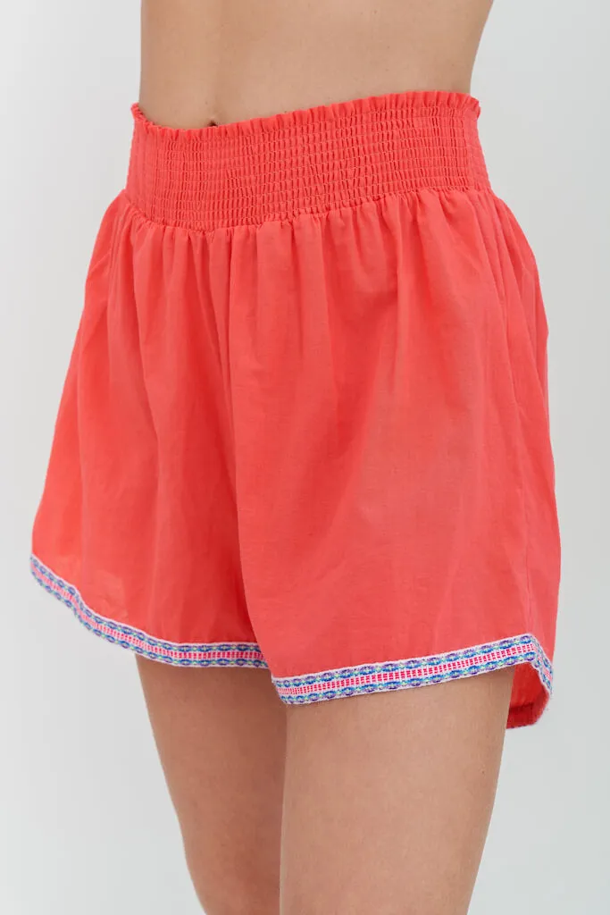 Ruched PJ Shorts