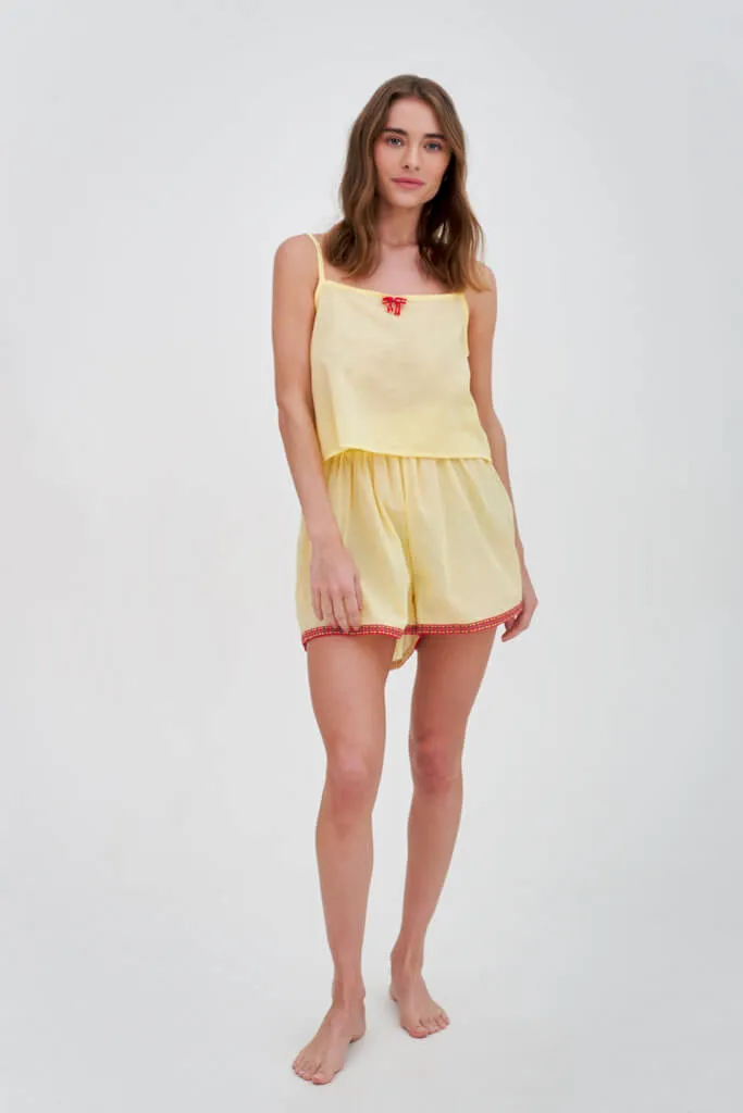 Ruched PJ Shorts