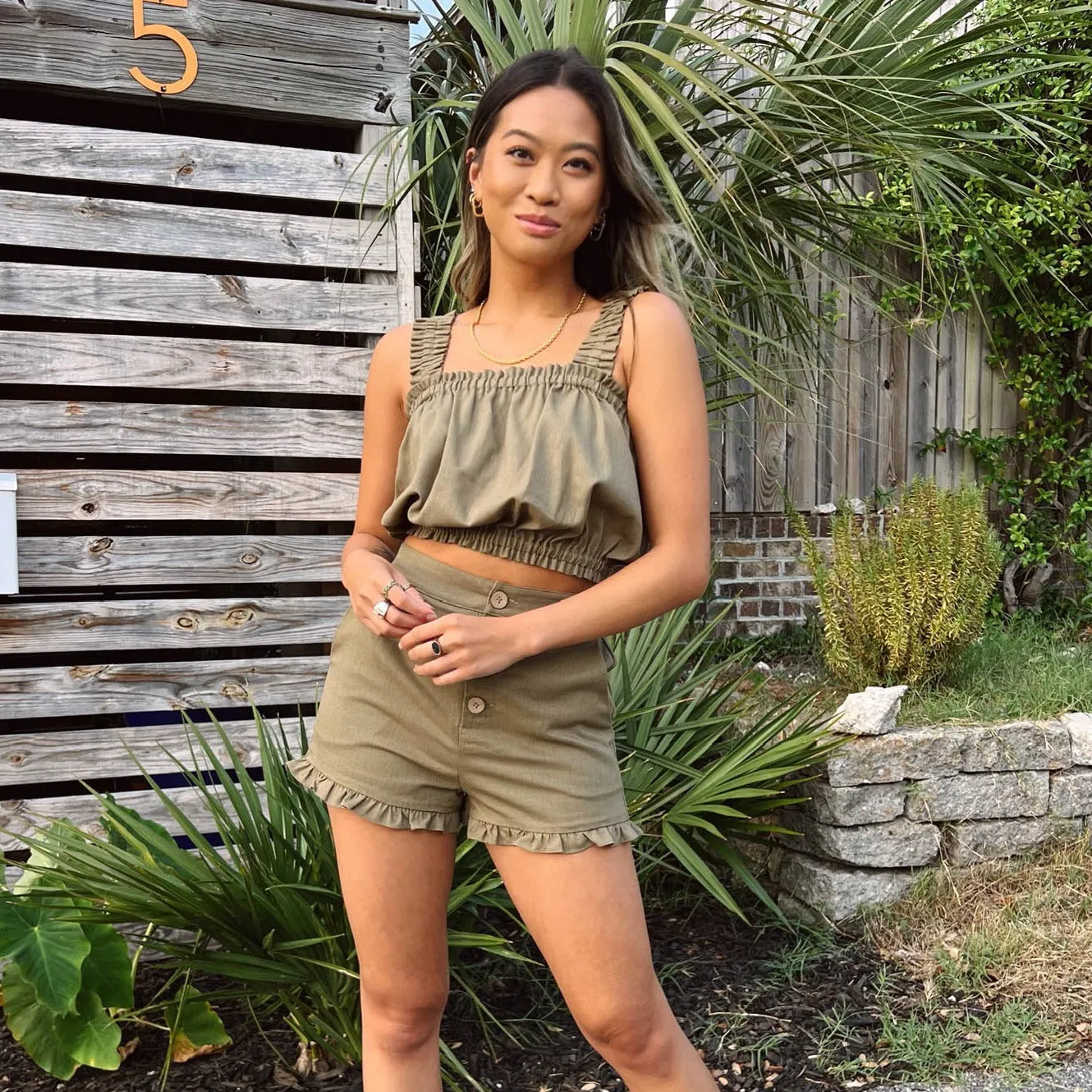Safari Green Set - Top