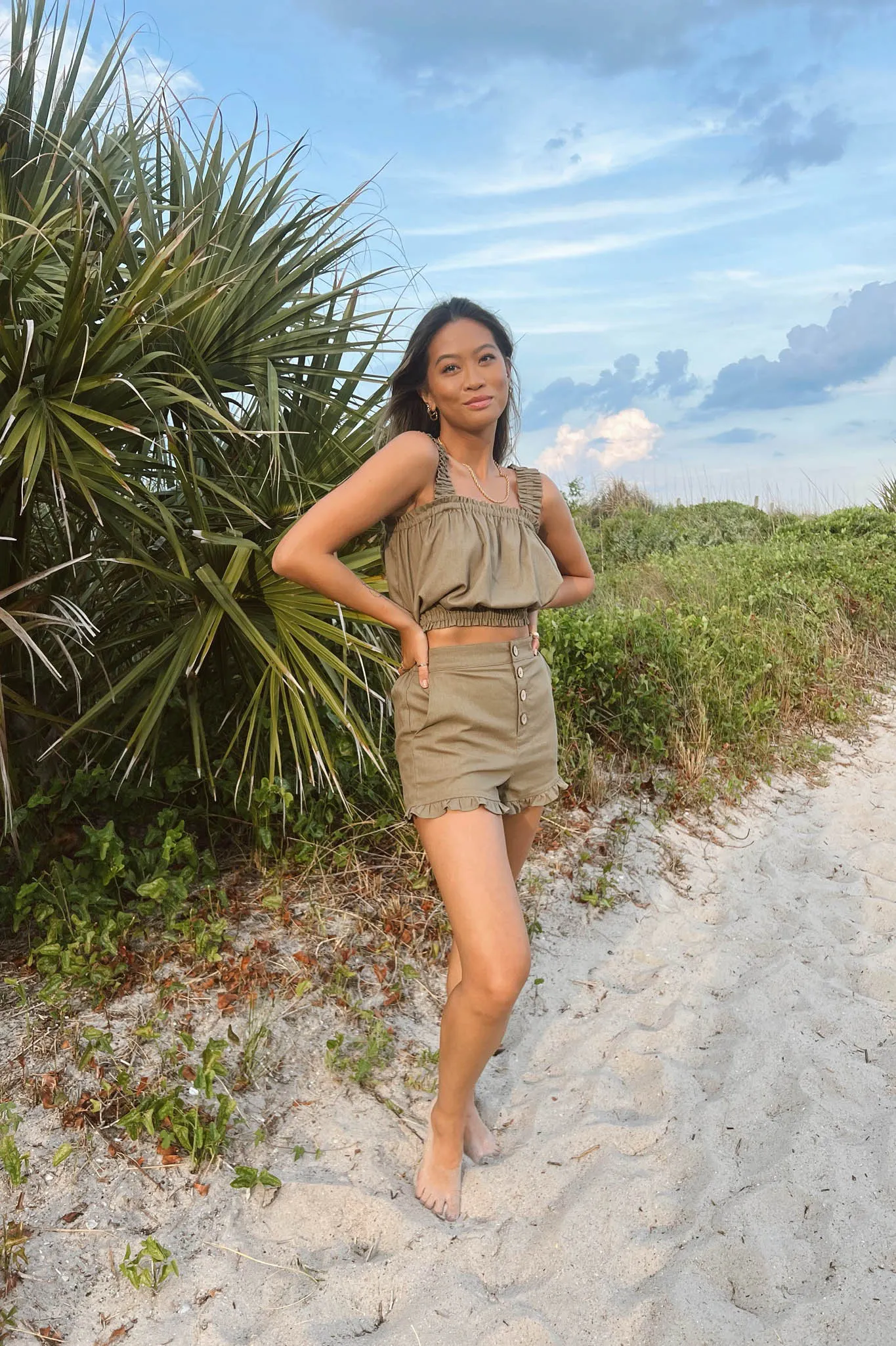 Safari Green Set - Top