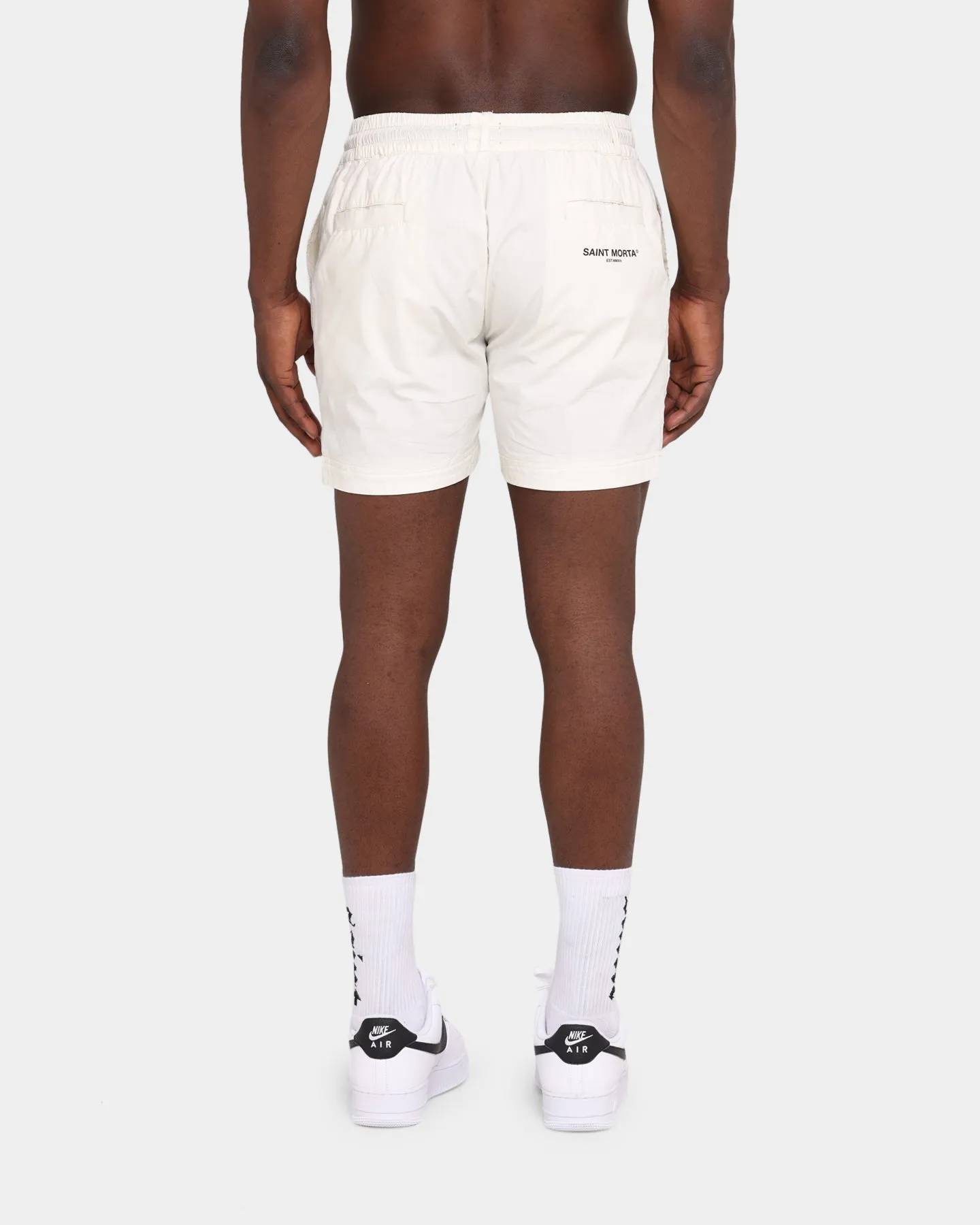 Saint Morta Club Sport Walk Shorts Cream