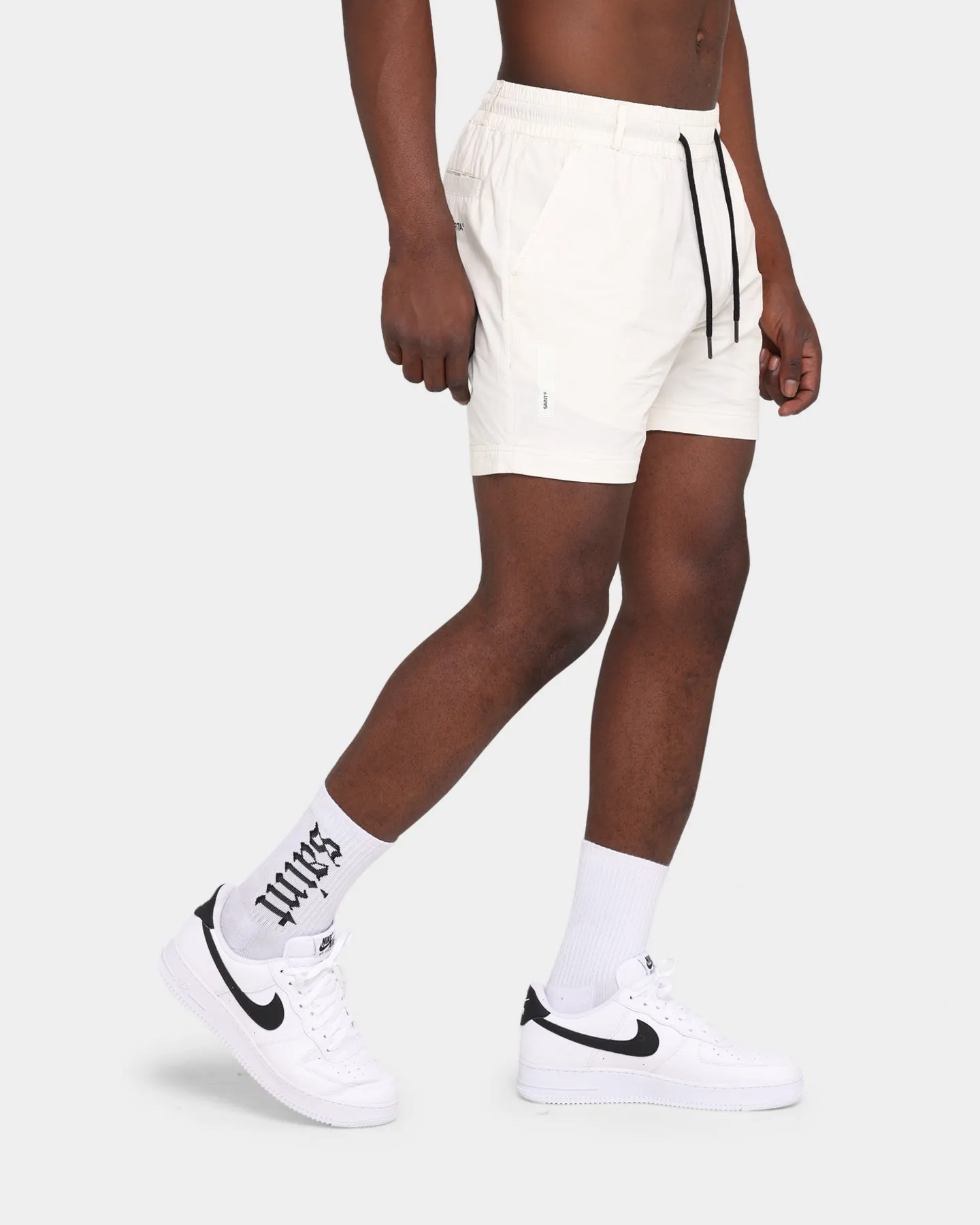 Saint Morta Club Sport Walk Shorts Cream