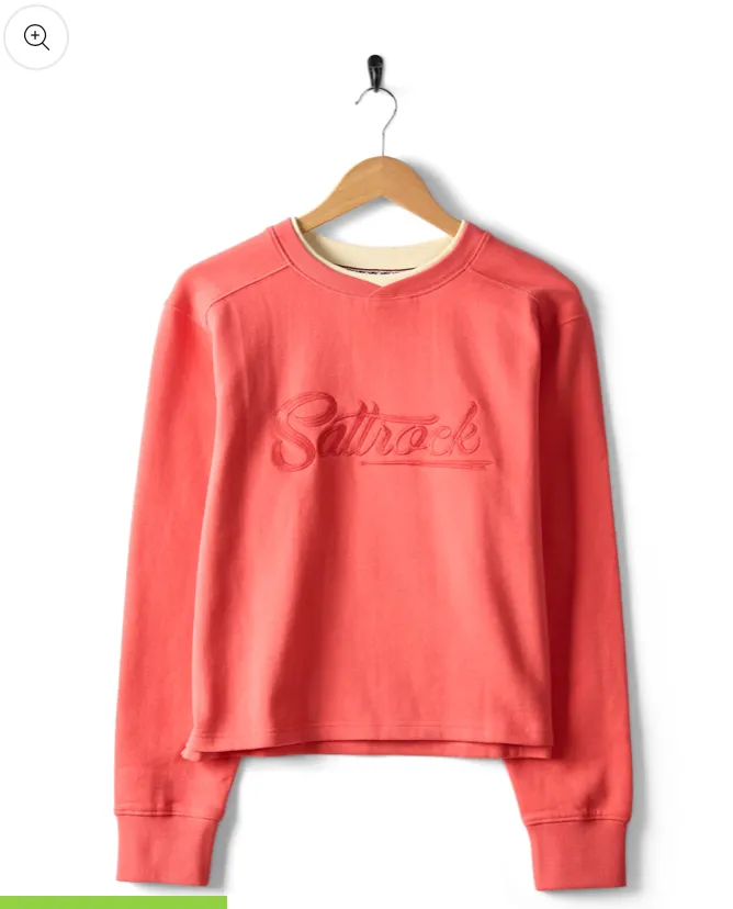 SALTROCK Prem Trademark - Womens Sweat - Coral