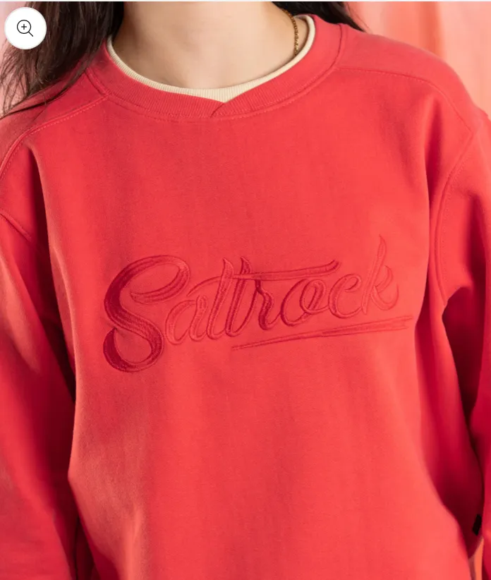 SALTROCK Prem Trademark - Womens Sweat - Coral