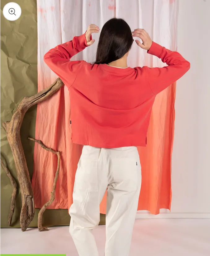 SALTROCK Prem Trademark - Womens Sweat - Coral