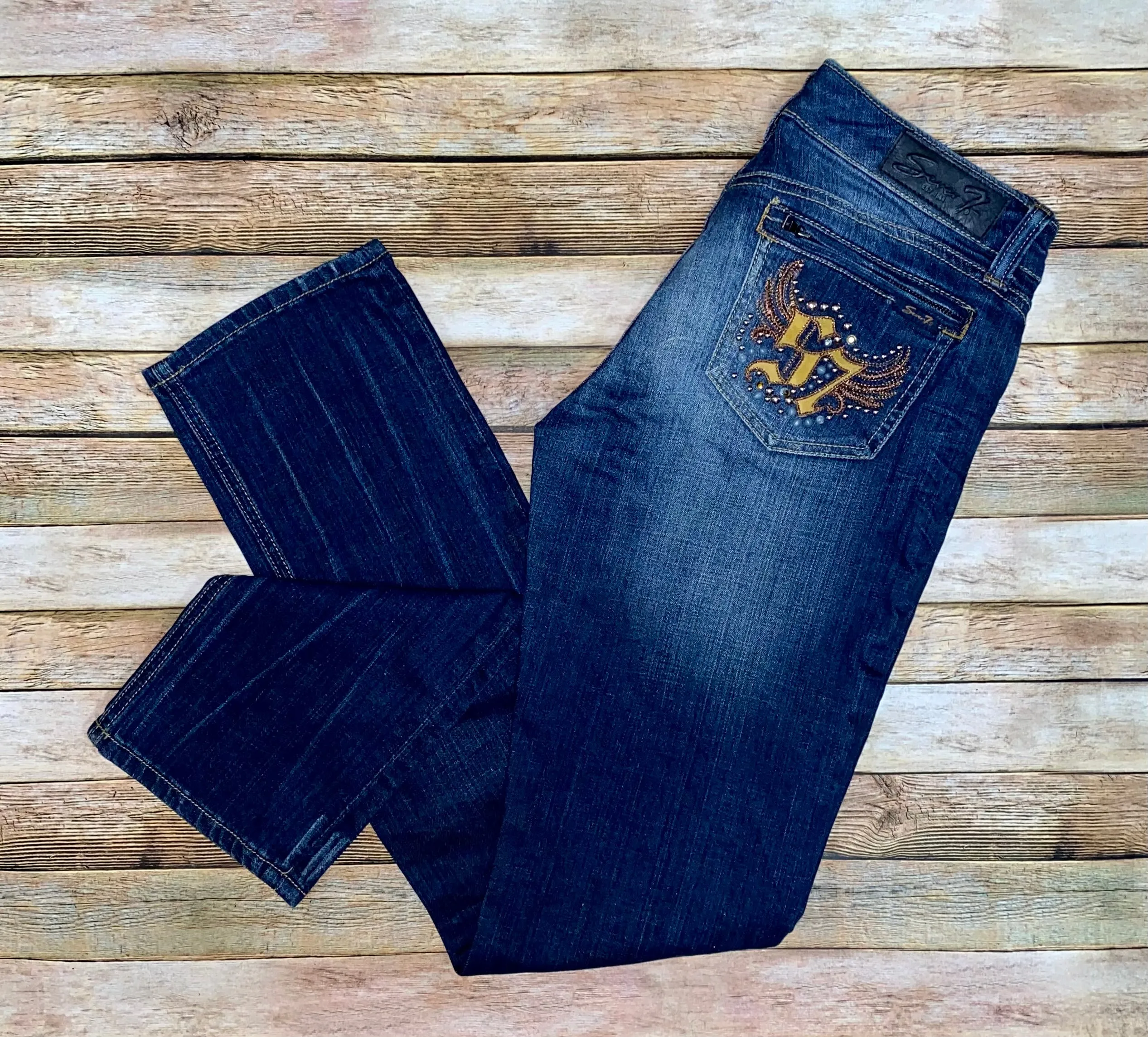 Seven7 Straight Leg Jeans- (Size 29")