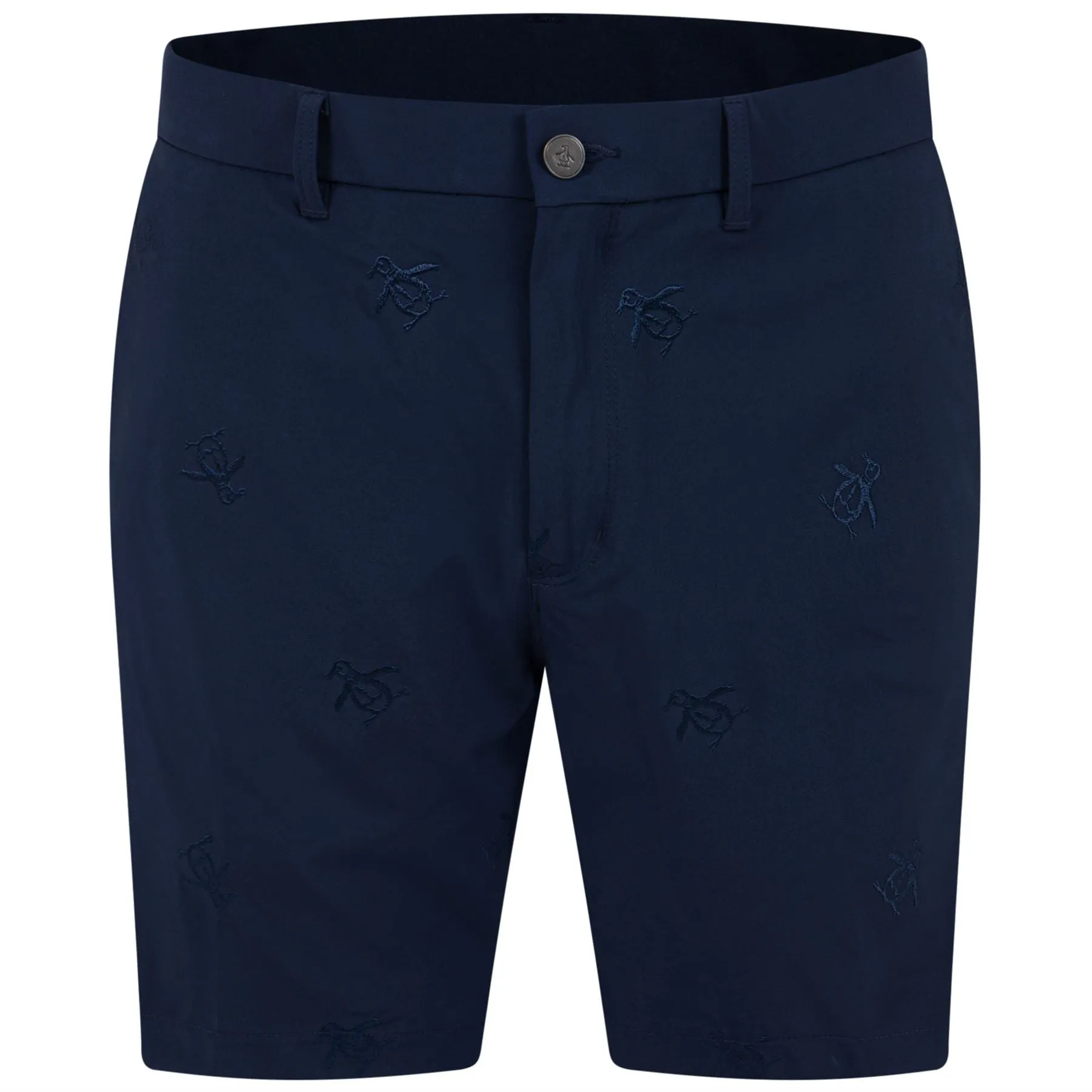 Space Dyed Pete Embroidered Shorts Black Iris - 2023