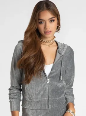 Steal A Look Grey Juicy Couture Zip Up