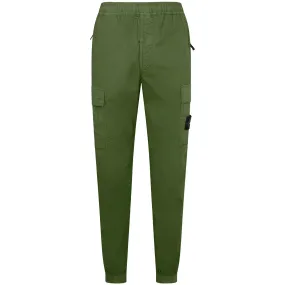 Stone Island Stretch Cargo Pants Salvia