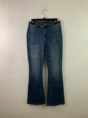 Stretch flair denim jeans